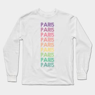 Paris Long Sleeve T-Shirt